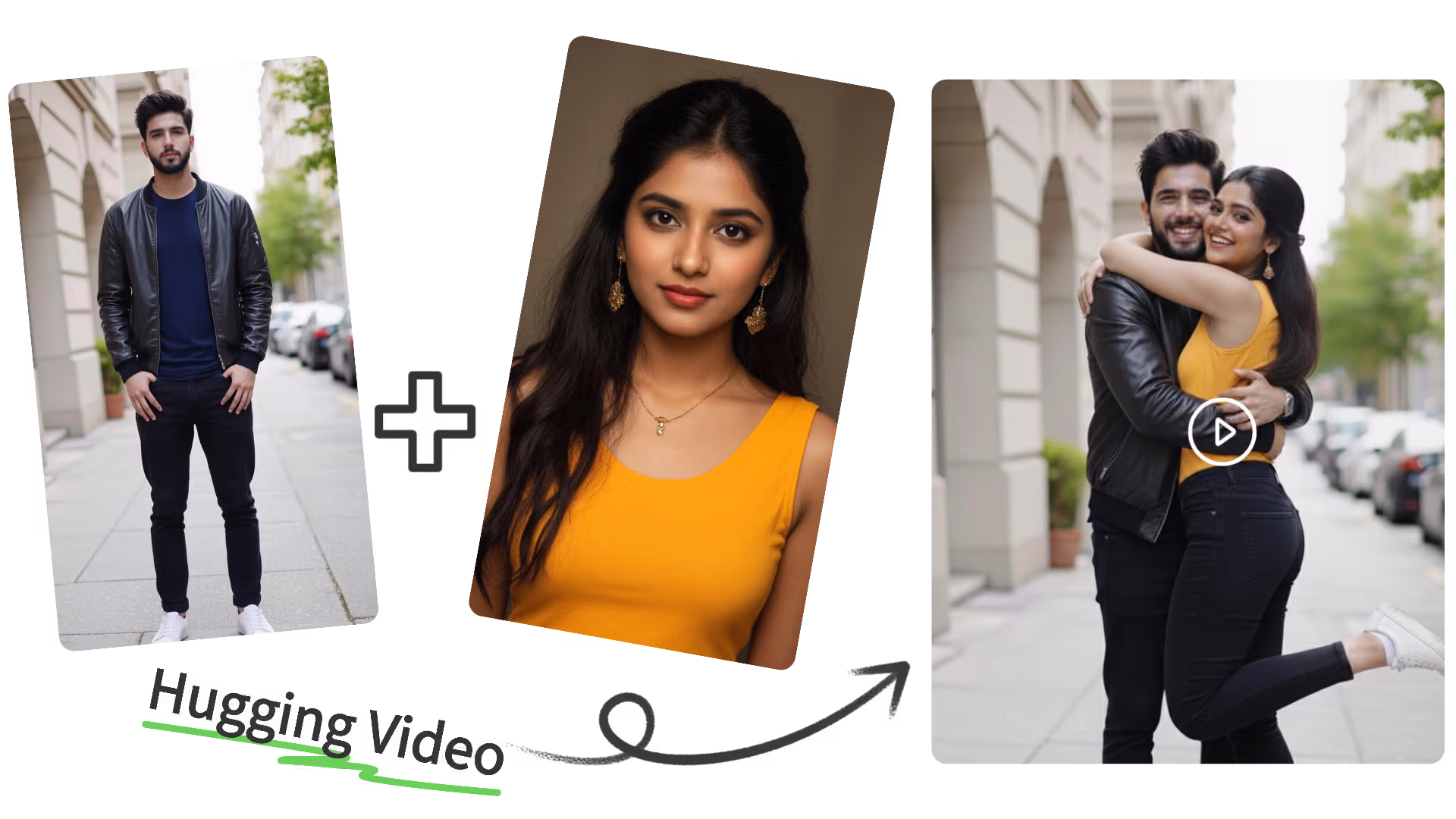 AI hug clean rendering